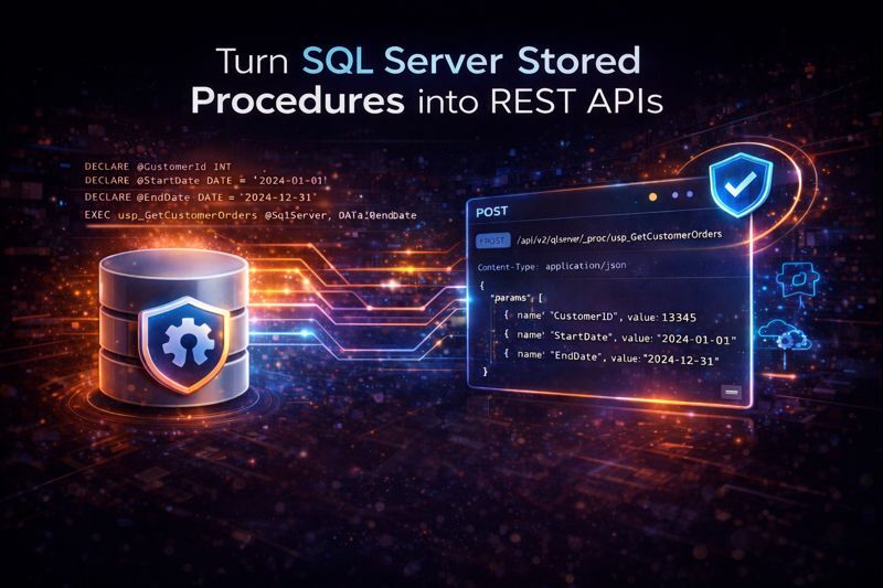 How to Turn SQL Server Stored Procedures into REST APIs: Complete Guide